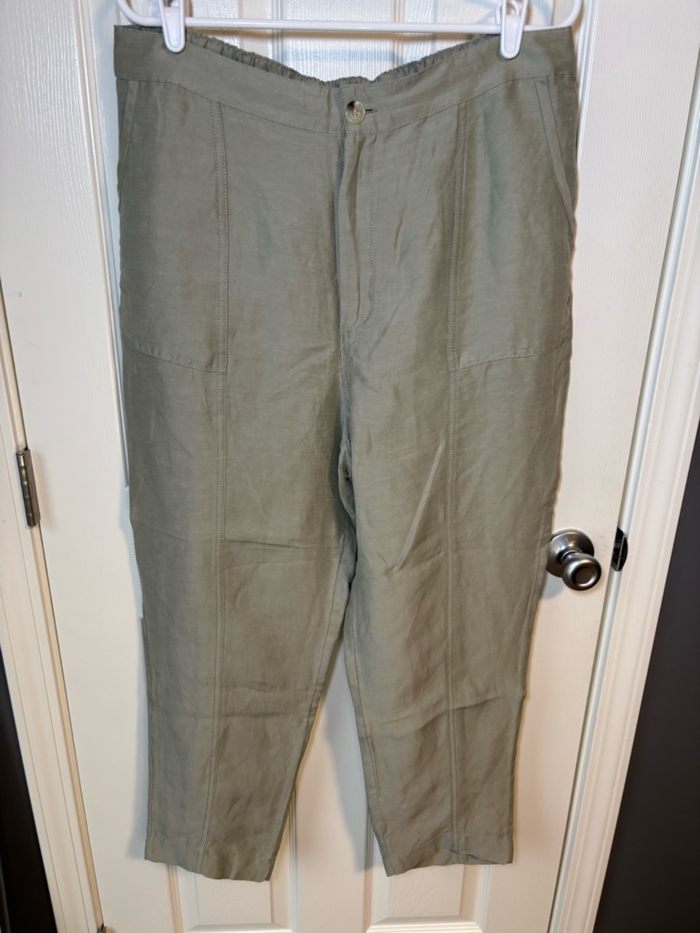 Halston green women’s pants- Size xl